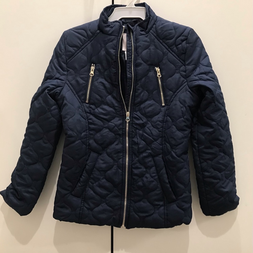 Big Girl Winter Jacket with Zipper Pocket outerwear dress coat long sleeve Fall